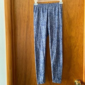 Just Be Girl's Blue & White Leggings
